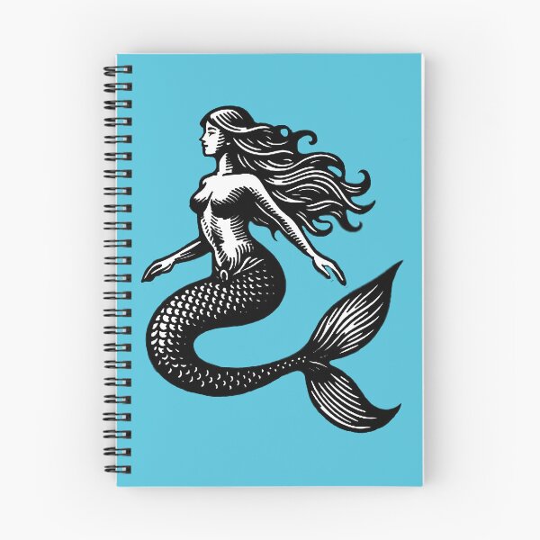 Item preview, Vintage Mermaid Graphic designed and sold by ViaARTfactory.