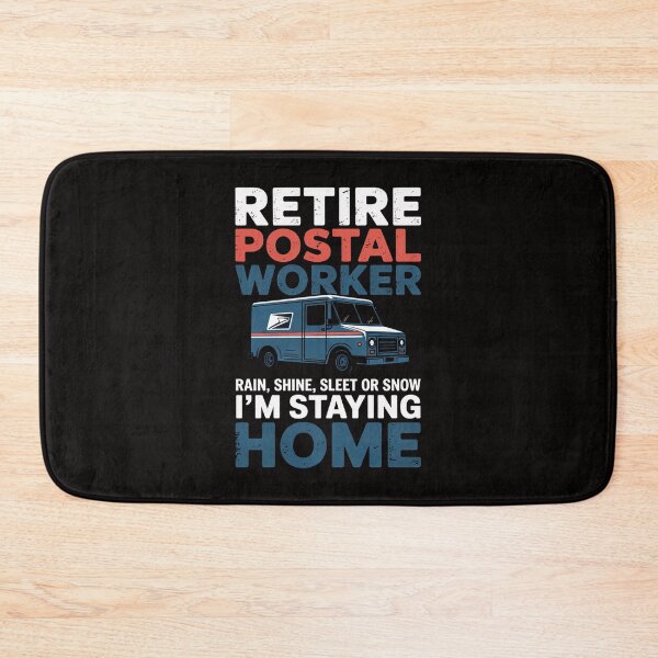Item preview, RETIRED POSTAL WORKER POSTMAN RETIREMENT GIFT FOR HIM designed and sold by portcrysral.