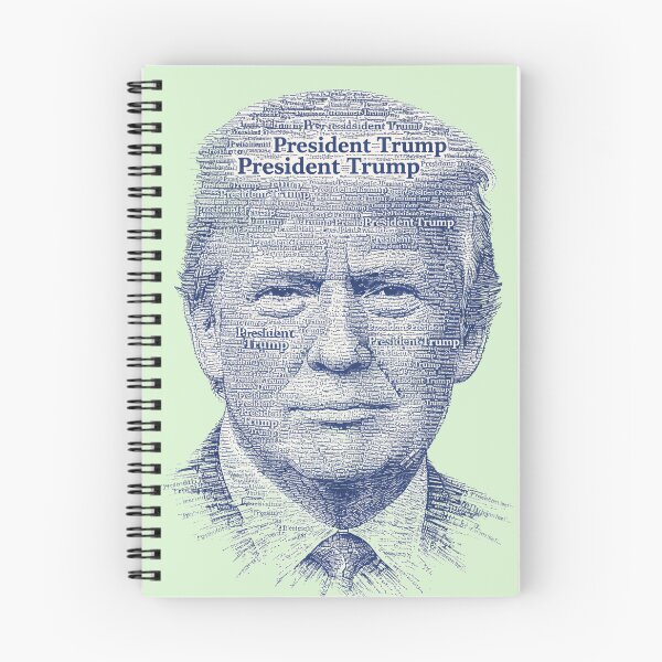 Item preview, Donald Trump — A Typographic Portrait designed and sold by TheWonkyEaselCo.