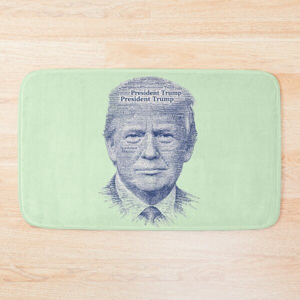 Item preview, Donald Trump — A Typographic Portrait designed and sold by TheWonkyEaselCo.