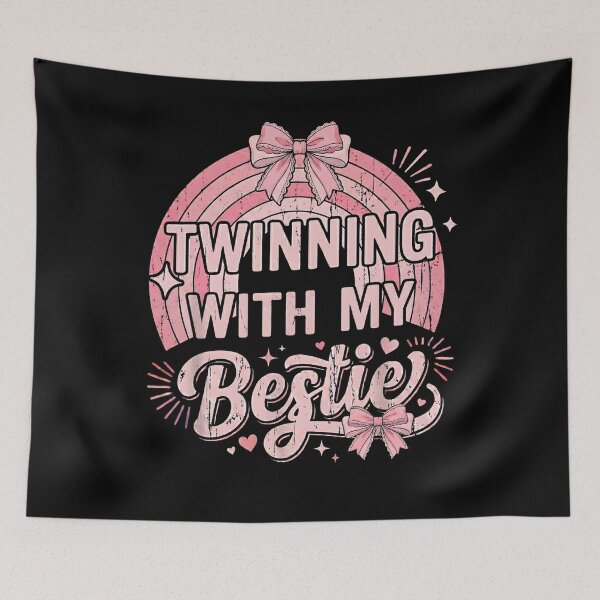 Item preview, Twinning With My Bestie designed and sold by THREE LITTLE BEANS.