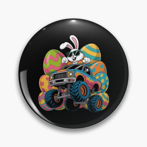 Item preview, Dabbing Bunny Rabbit Monster Truck Easter Egg Boys Dab Dance designed and sold by Morphologiona.