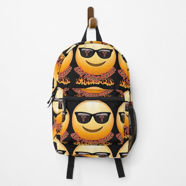 Item preview, Not Today Satan (Smiley) designed and sold by Tripp Art Studio.