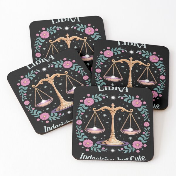 Item preview, Libra Zodiac Astrology Scales Indecisive But Cute designed and sold by FluoroWave.