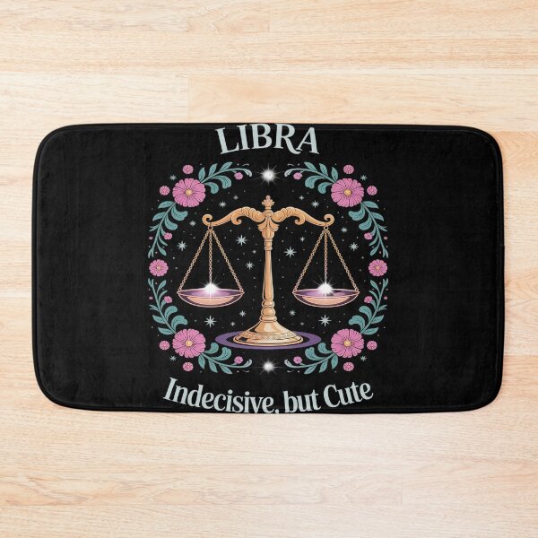 Item preview, Libra Zodiac Astrology Scales Indecisive But Cute designed and sold by FluoroWave.