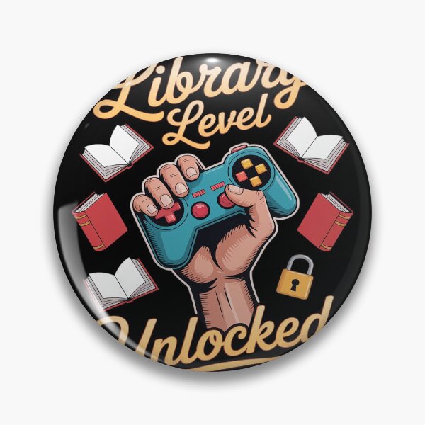Item preview, Library Level Unlocked Gamer designed and sold by FluoroWave.