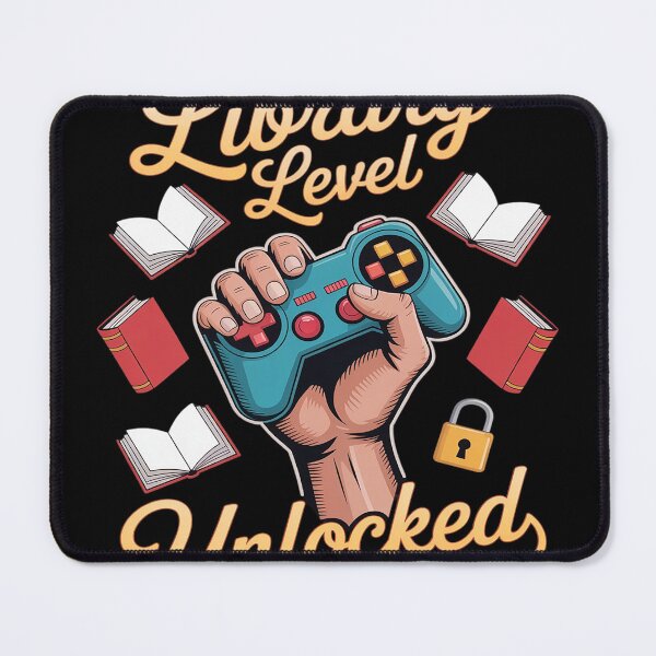 Item preview, Library Level Unlocked Gamer designed and sold by FluoroWave.
