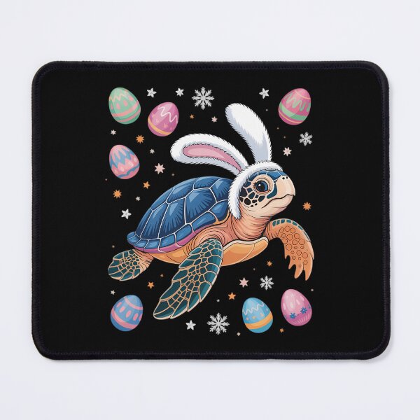 Item preview, Sea Turtle Happy Easter Egg Hunt Bunny Ear Sea Turtle Easter designed and sold by Morphologiona.