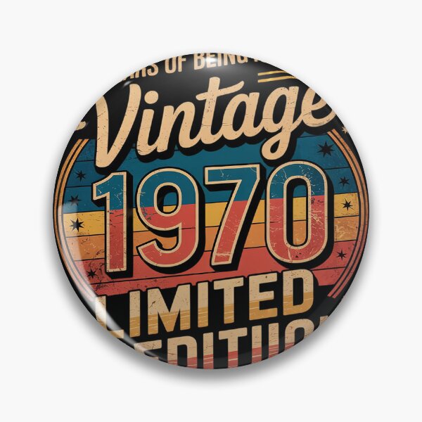 Item preview, Vintage 1970 Limited Edition 55 year old 55th Birthday designed and sold by NailMolisa.