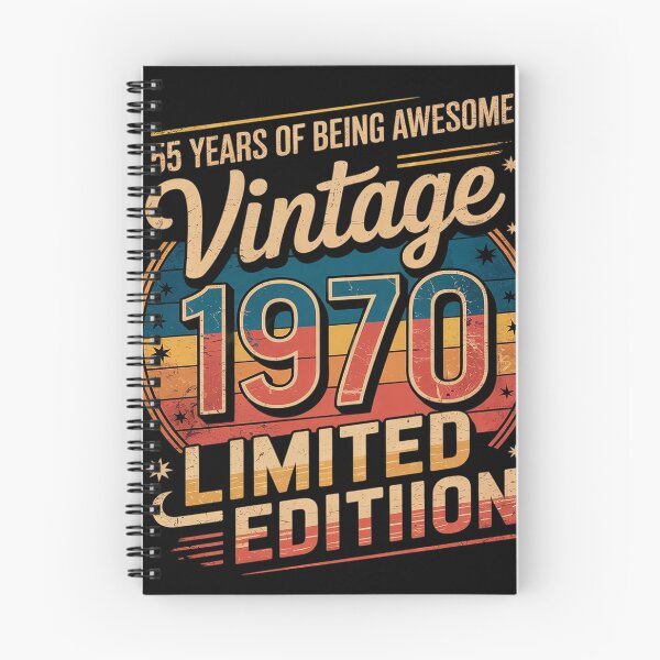 Item preview, Vintage 1970 Limited Edition 55 year old 55th Birthday designed and sold by NailMolisa.
