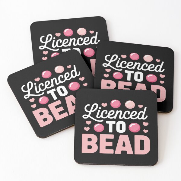 Item preview, Licenced To Bead Beading Handmade Jewelry designed and sold by FluoroWave.