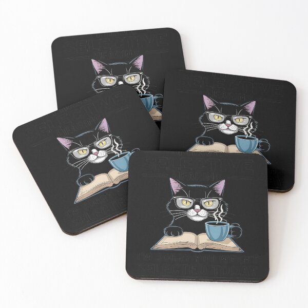 Item preview, Funny I Have Selective Hearing You Werent Selected Cat Humor  designed and sold by MyzoToyota.