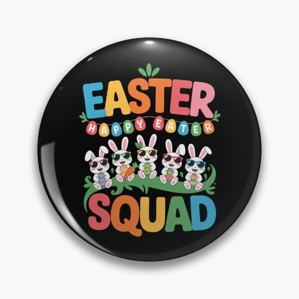 Item preview, Easter Squad Bunny Rabbit Happy Easter Day Party designed and sold by Morphologiona.