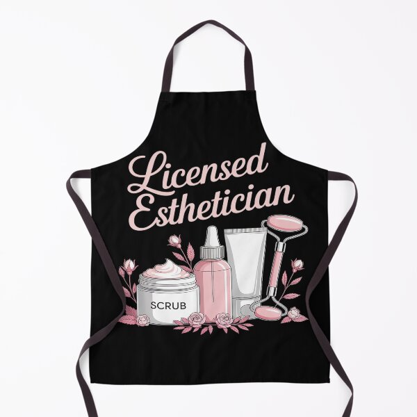 Item preview, Licensed Esthetician Funny Saying Skincare Beauty Therapist designed and sold by FluoroWave.