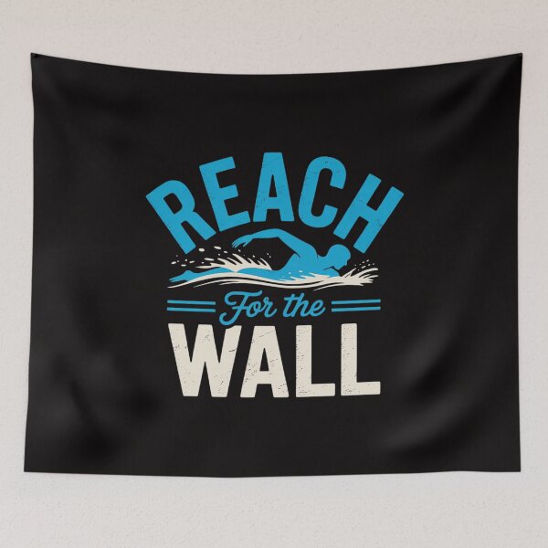 Item preview, Reach For The Wall Swim Team Swimming Swimmer designed and sold by portcrysral.