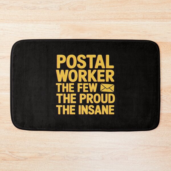 Item preview, Postal Worker The Few The Proud The Insane Mailman Postman designed and sold by portcrysral.