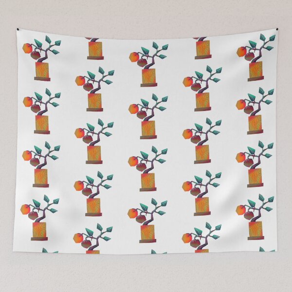 Item preview, Abstract Tomato – Stylized Botanical Art designed and sold by diaricesalt.