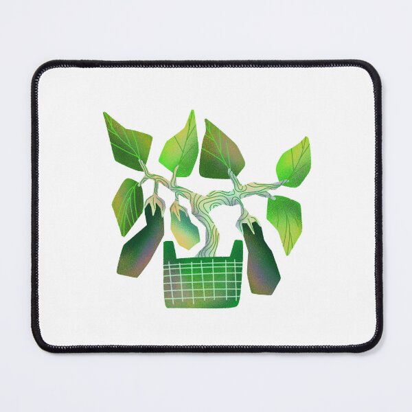 Item preview, Abstract Eggplant – Stylized Botanical Art designed and sold by diaricesalt.