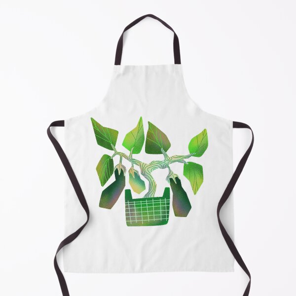 Item preview, Abstract Eggplant – Stylized Botanical Art designed and sold by diaricesalt.
