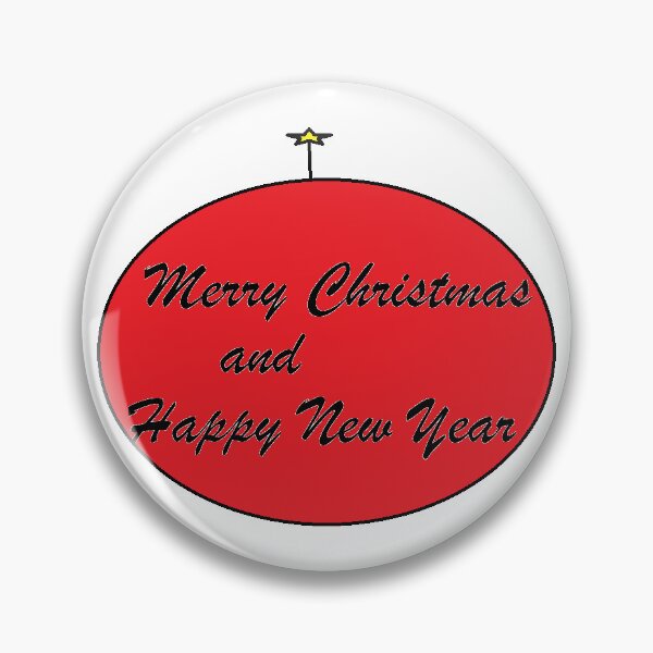 Item preview, Merry Christmas and Happy New Year designed and sold by Anointedtoday.