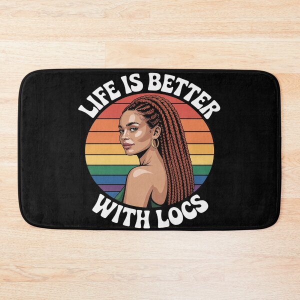 Item preview, Life Is Better With Locs Black Girl Magic Pride designed and sold by FluoroWave.