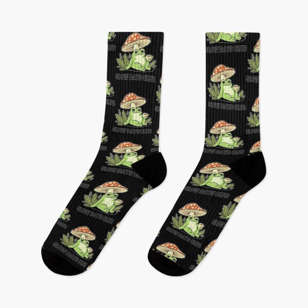 Item preview, Slow Days Club – Relaxed Frog Cozy Illustration designed and sold by Kewessthetic.