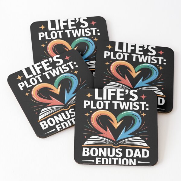 Item preview, Life's Plot Twist Bonus Dad Edition Heartwarming Family designed and sold by FluoroWave.