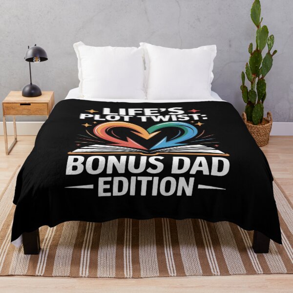 Item preview, Life's Plot Twist Bonus Dad Edition Heartwarming Family designed and sold by FluoroWave.