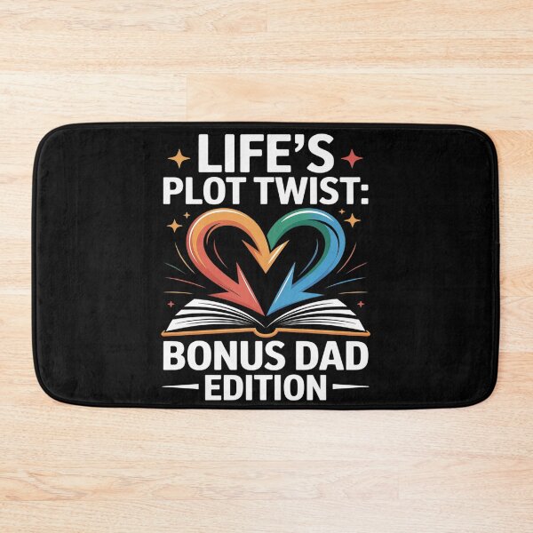 Item preview, Life's Plot Twist Bonus Dad Edition Heartwarming Family designed and sold by FluoroWave.