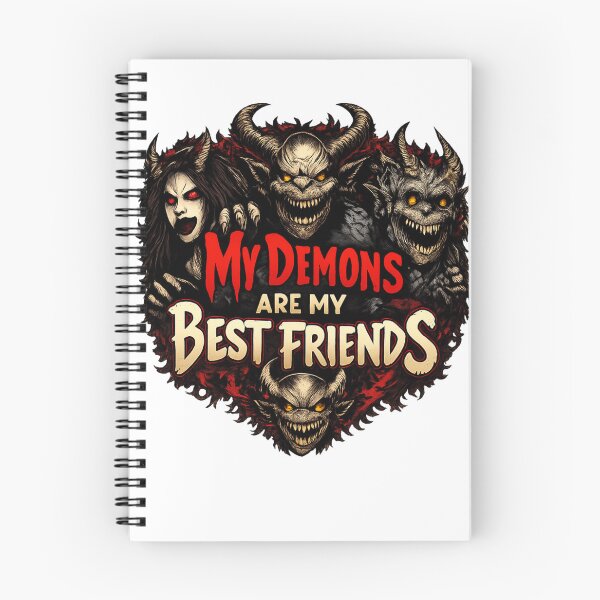 Item preview, My Demons Are My Best Friends – Dark Demon Artwork designed and sold by Pokah79.