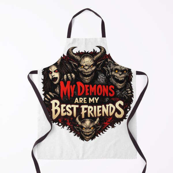 Item preview, My Demons Are My Best Friends – Dark Demon Artwork designed and sold by Pokah79.