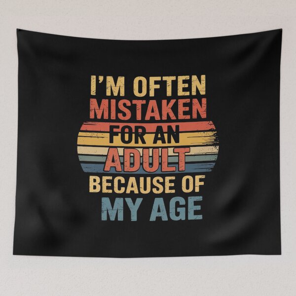 Item preview, Funny I'm Often Mistaken For An Because Of My Age  designed and sold by MyzoToyota.