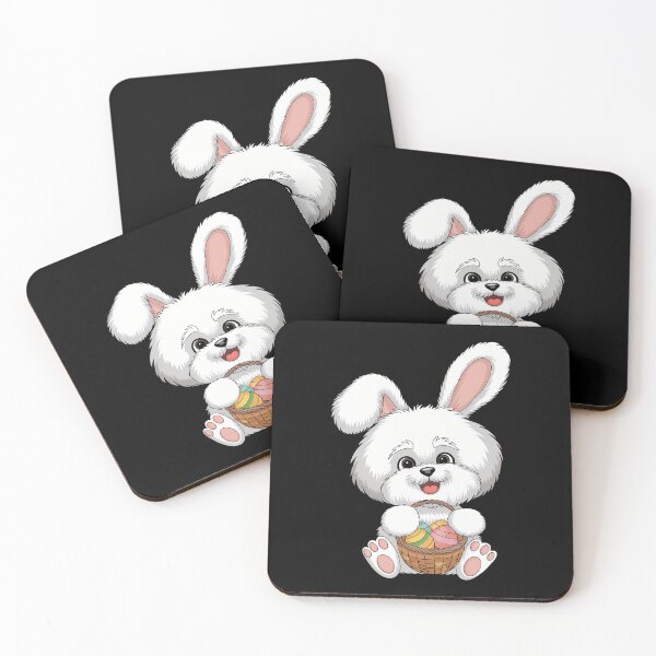 Item preview, Cute Bunny Ear Bichon Frise Dog Easter Eggs Owner Lover Mom designed and sold by Morphologiona.