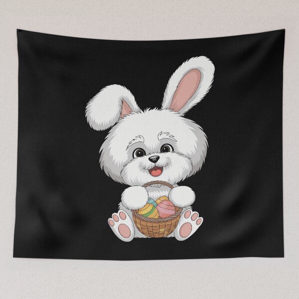 Item preview, Cute Bunny Ear Bichon Frise Dog Easter Eggs Owner Lover Mom designed and sold by Morphologiona.