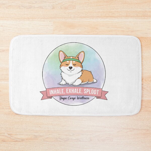 Item preview, Inhale, Exhale, Sploot – Yoga Corgi Wellness designed and sold by Petzzz.