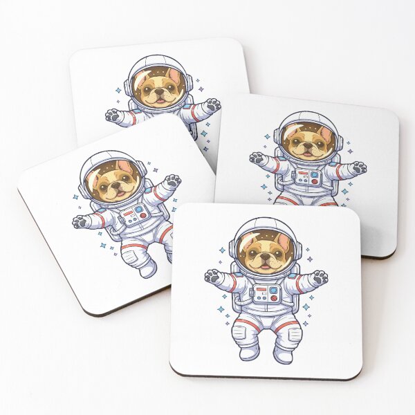 Item preview, One Small Step for Dog – Frenchie Astronaut in Space designed and sold by Petzzz.