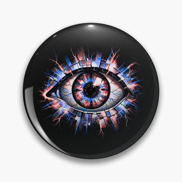 Item preview, Overthinking Eye – Mental Pressure & Inner Struggle Symbol Art designed and sold by AdicretorDesign.