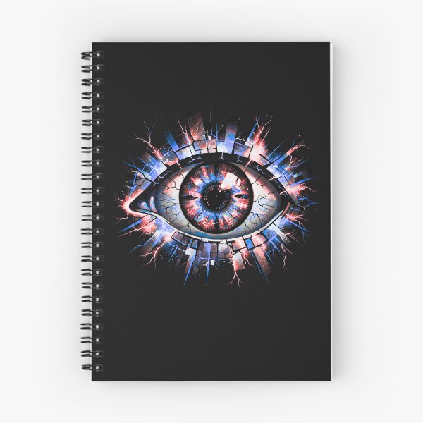 Item preview, Overthinking Eye – Mental Pressure & Inner Struggle Symbol Art designed and sold by AdicretorDesign.