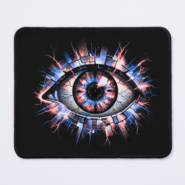 Item preview, Overthinking Eye – Mental Pressure & Inner Struggle Symbol Art designed and sold by AdicretorDesign.
