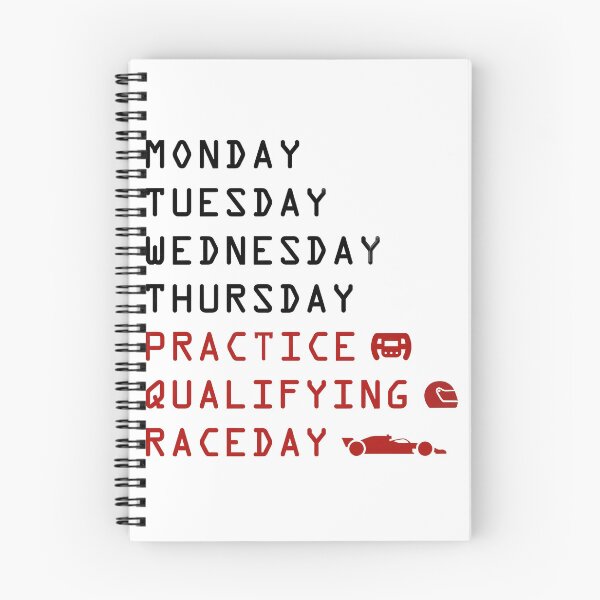 Item preview, Modern F1 Racing Cars F1 Race Week Formula Schedule designed and sold by JohnnieRusso.