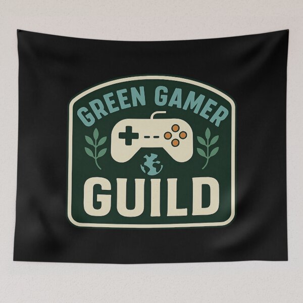 Item preview, Green Gamer Guild – Eco Friendly Gaming Controller Design designed and sold by SidTastic .