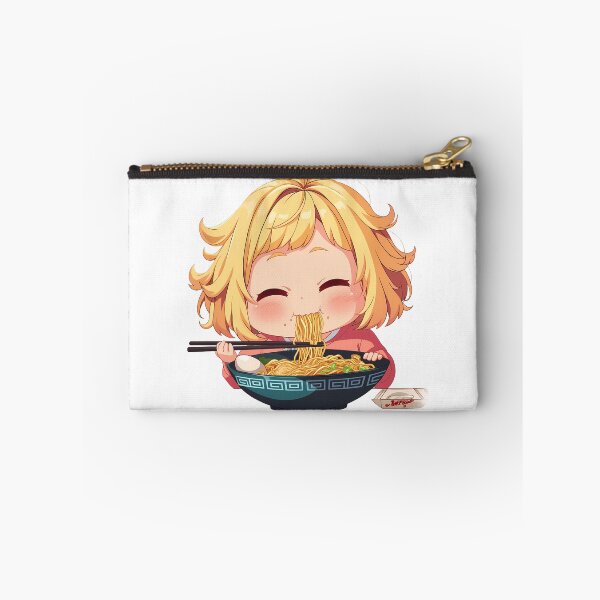 Item preview, Nanami Mami Rent A Girlfriend Ramen Kawaii Chibi Blonde Hair Anime Girl designed and sold by Raslbazola.