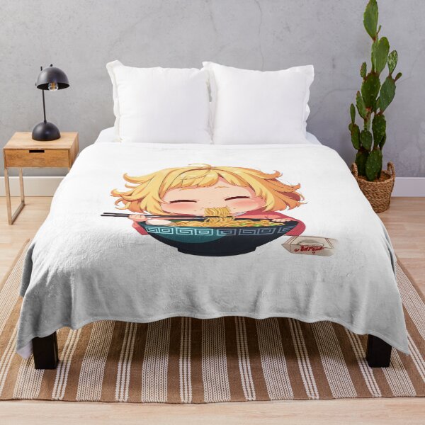 Item preview, Nanami Mami Rent A Girlfriend Ramen Kawaii Chibi Blonde Hair Anime Girl designed and sold by Raslbazola.