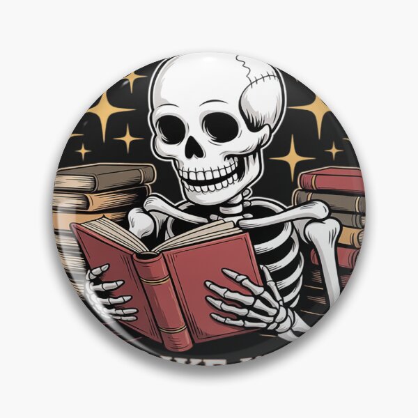 Item preview, I Buy Books Like I'm Immortal Skeleton Reader Books Reading designed and sold by Dolostope.
