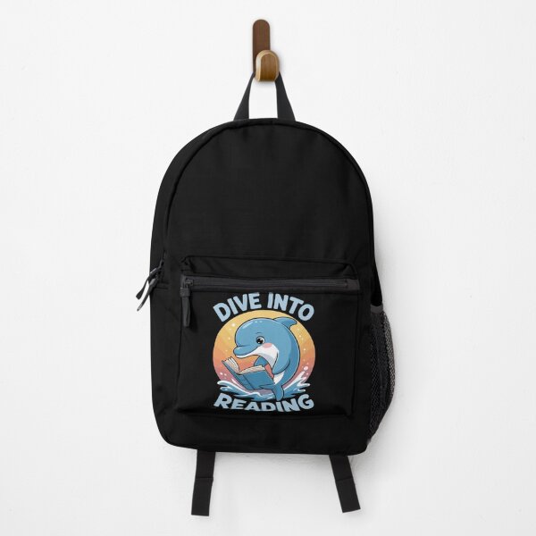 Item preview, Literacy Bookworm Book Lover Reading Dive Into Reading designed and sold by Voidbinder.