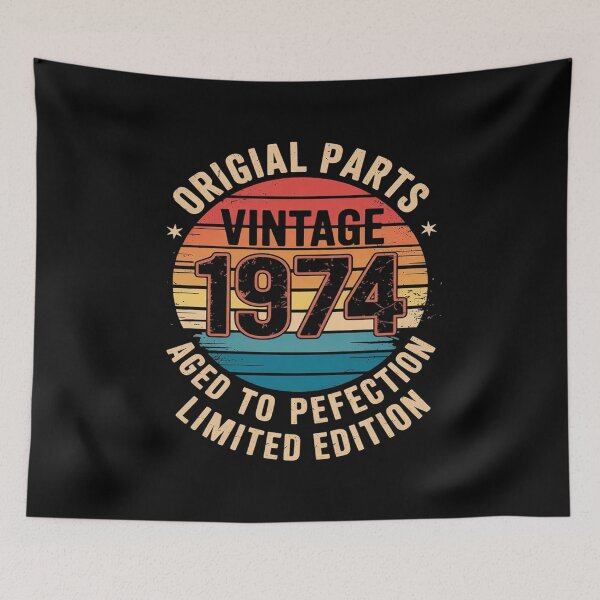 Item preview, Vintage 1974 Original Parts 51th birthday designed and sold by NailMolisa.