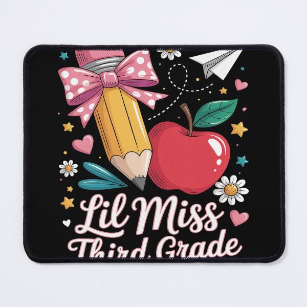 Item preview, Little Miss 3rd Third Grade Cute Girls First Day Of School designed and sold by Voidbinder.