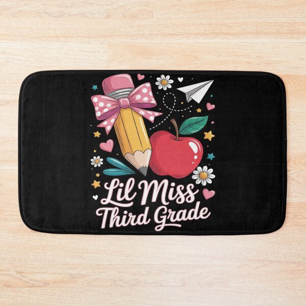 Item preview, Little Miss 3rd Third Grade Cute Girls First Day Of School designed and sold by Voidbinder.