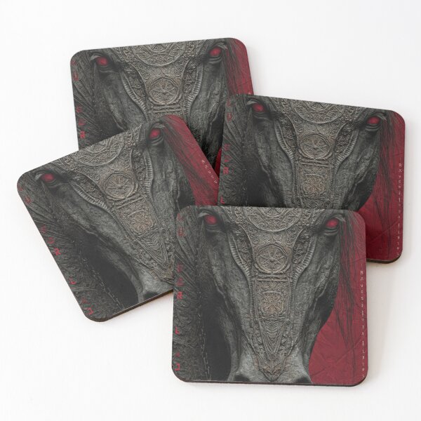 Item preview, Gothic Skull Przewalski's Horse Art designed and sold by ChinzorigBAY.