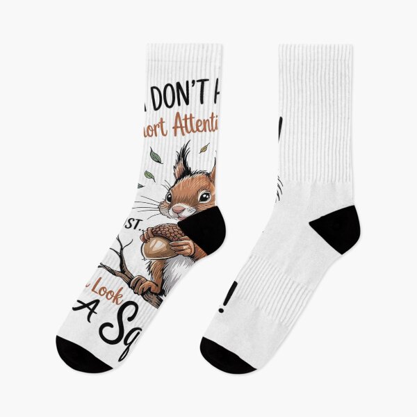 Item preview, Funny Squirrel Animal I Don't Have A Short Attention Span  designed and sold by MyzoToyota.